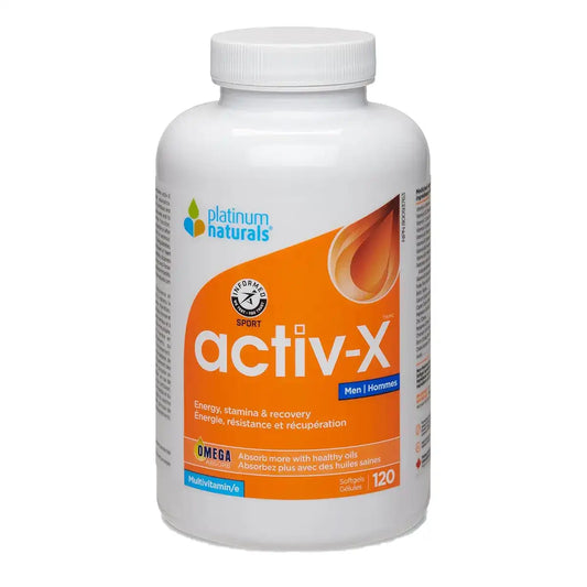 Platinum Naturals Activ-X For Men 120 Softgels