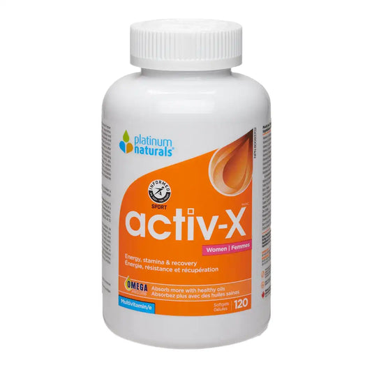 Platinum Naturals Activ-X for Women 120 Softgels