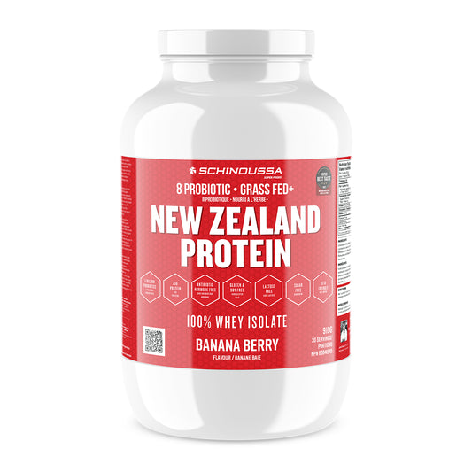 Schinoussa Probiotic Whey Isolate Banana Berry 910g