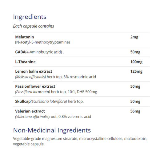 CanPrev Sleep-Reset Melatonin 90 Veggie Caps