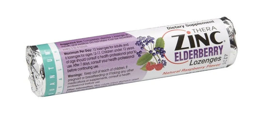 Quantum Lozenges Zinc Elderberry 12 Lozenges